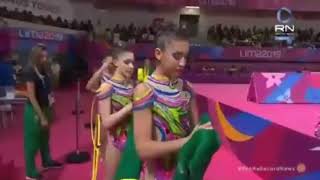 Orgulho dessas meninas. Medalha de ouro ao som do Vegas|رقص حلقه دختران برزیلی و کسب مدال طلا