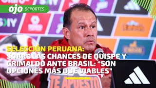 🔴 EN VIVO | Reynoso sobre las chances de Quispe y Grimaldo: “Son opciones más que viables”