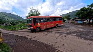 MSRTC Bus Lalpari Rural Route