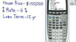 Finance Application for Monthly Payments on the Graphing Calculator