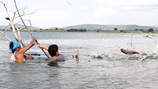 Hook Fishing 🎣 in indian River BiG Size Rohu Fishing and Catching Black Rohu Fishes