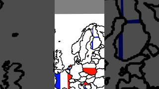 Drawing #european flags from memory pt 6 #map #shorts