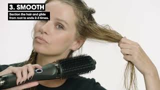 ghd duet blowdry | Step-by-step hair tutorial on how to style a curly blowdry