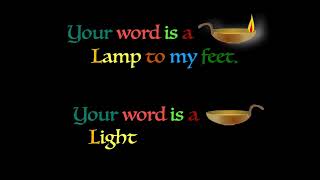 Psalm 119:105,130 Your Word Is A Lamp/Dave Cook