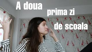 A doua prima zi de școală