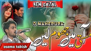 Osama Tabish Adarvi || O Mahebuba Aa Masti Me Jhumlen || New Mushaira 2022 || Latest New Gazal 2022