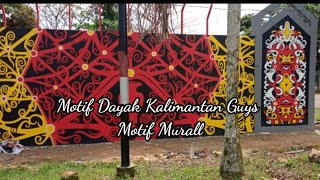 MOTIF DAYAK KALIMANTAN