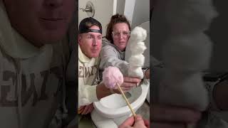 GIANT surprise candy challenge win prize $100 #shorts #prank #couple #food #shorts