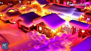 China's "Snow Town": Turning snow into fortune #shorts