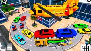 Crazy Car Transporter Truck Driver Simulator - Cargo Transport Vehicle Multistory - Android GamePlay