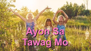 Ayon Sa Tawag Mo (Who You Say I Am) - Karaoke Flute Instrumental Reuben Morgan, B. Fielding V1 TaF