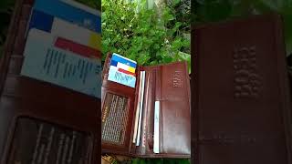 Dompet kulit sapi asli brown// fahmi rama 089630154740