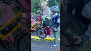 Cargo Bike IO in Bicy: la scelta perfetta per portare i bambini a scuola