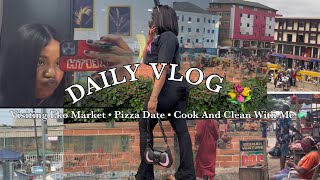 Days in my life🍃 | living alone in Nigeria | life of a Nigerian girl | cook and clean with me 👩‍🍳