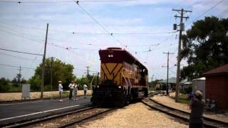 WC 7525 heads longhood foward at the Illinois Railway Museum in Union IL.