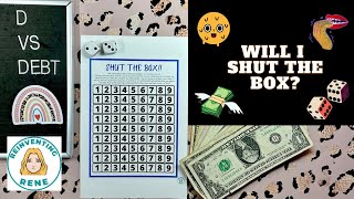 Savings Challenge: can I Shut The Box with $100? 🎲🎲😬 @reinventingrene 's Shut the Box Week