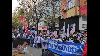 #Eskişehir’de #hekimler polis engelini tanımadı #beyazyürüyüşü