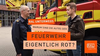 Welche RAL Farben haben deutsche Feuerwehrautos? Zu Besuch bei der Feuerwehr Ratingen.