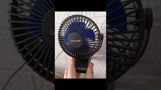 Portable fan with clip-on and hanging function//Gaiatop Portable fan//For use in kitchen, traveling