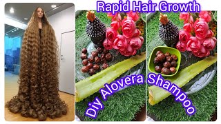 DIY *ALOE VERA* SHAMPOO : बालों को Naturally Smooth/Condition & Grow करने का Best तरीका