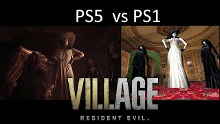 Resident Evil 8 Village PS5 VS PS1 Comparison