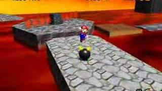 Super Mario 64 - LLL Bully Glitch