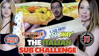 The Italian Sub Challenge!  #foodchallenge #foodreview