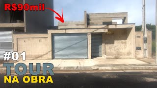 #01 |TOUR PELA OBRA DE MINHA CASA|