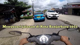 Menikmati dan menyusuri ruas jalan di Kota Banjarbaru dari jalan Kasturi 2 menuju jalan Angkasa Pura