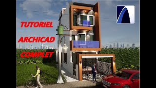 TUTORIEL  ARCHICAD PART 1  R+2