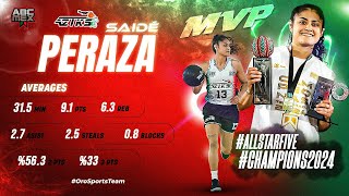 Saide Peraza - ABC México 2024 (Aztks) #Champions #MVP #AllStarFive