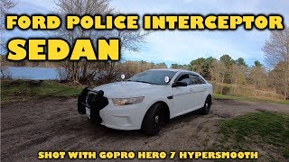 Introducing the Ford Police Interceptor Sedan! (shot with GoPro Hero 7 hypersmooth)