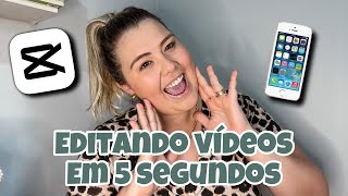 COMO EDITAR VIDEOS PELO CELULAR MUITO RÁPIDO | ANDROID E IOS