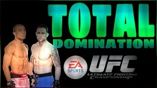 TOTAL DOMINATION Frankie Edgar -Vs- Jose Aldo "Rematch" 《EA SPort UFC》