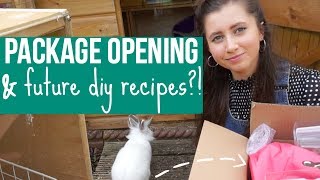 Package Opening & Future DIY Recipes (For Small Pets)