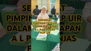 Semangat Pimpinan dan Dosen Penjas UIR Menuju Akreditasi Gemilang #fkipuir #akreditasi #unggul