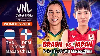 Brazil vs Japan 🏐 VNL 2024 Women's Volleyball Nations League