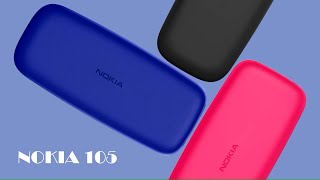 NOKIA 105 (2019) | Удобный корпус и ёмкая батарея, премия iF DESIGN AWARD