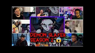 Demon Slayer Season 2 Trailer 2 All Reaction Mashup