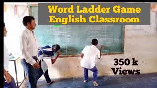 Words Ladder game.. English language classroom Game.. Useful for build our Vocabulary