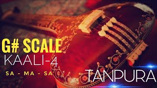 Ep.07: RIYAZ WITH TANPURA  |  G# SCALE  ( KAALI-4 ) | SA MA SA