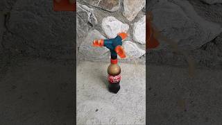 Coca Cola VS Mentos Spiner #shorts #experiment #asmr