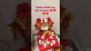 Radhe Radhe Krishna Krishna 🙏❤️#trending #kanhaya #musicgenre #sorts #youtubeshorts #ytshorts