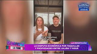 LAS DISPUTAS ECONÓMICAS POR TAQUILLAS Y PROPIEDADES ENTRE JULIÁN Y YIDDÁ