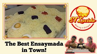 Best 4-WAY Ensaymada from ST Lucido! | Salted Egg, Ube, Bacon, and Original | Food Hug: The Fam Vlog