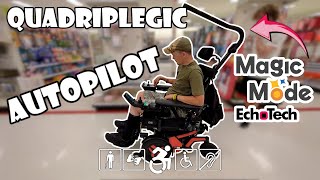 AI Controlled Wheelchair - Magic Mode (Beta) | Quadriplegic (C5,C6,C7)