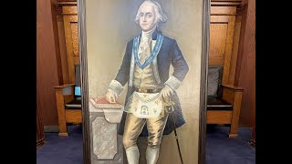 Unveiling of the Conserved 1870 George Washington Portrait - September 11, 2021