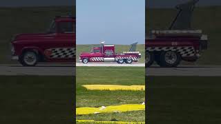 2023 Cleveland National Airshow jet truck plane race.