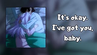 [M4A] Your Husband Comforts You After a Nightmare [Deep Voice] [Sleep Aid] [Thunderstorm] [M4F/M4M]