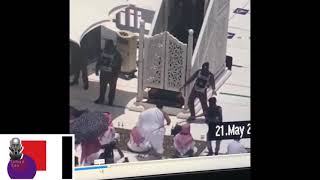 Fri 21 may 2021 he attacked haram’s imam . Mecca